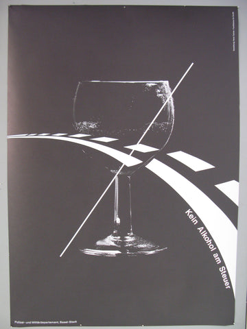 Link to  Kein Alkohol am Steuer Swiss PosterSwitzerland, c. 1975  Product