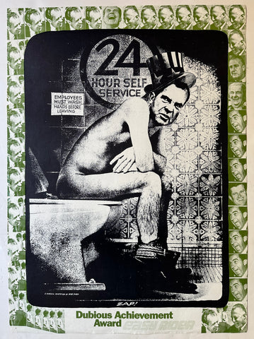 Link to  Nixon Dubious Achievement Award PosterUSA, c. 1970  Product