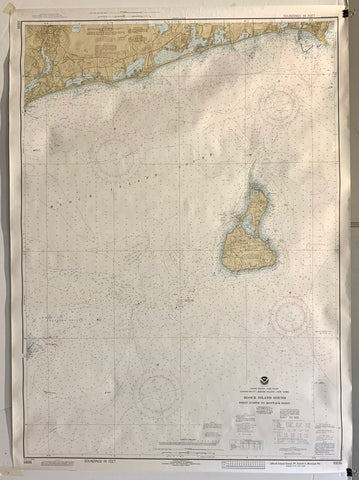 Link to  NOAA Block Island Sound MapU.S.A., 1980  Product