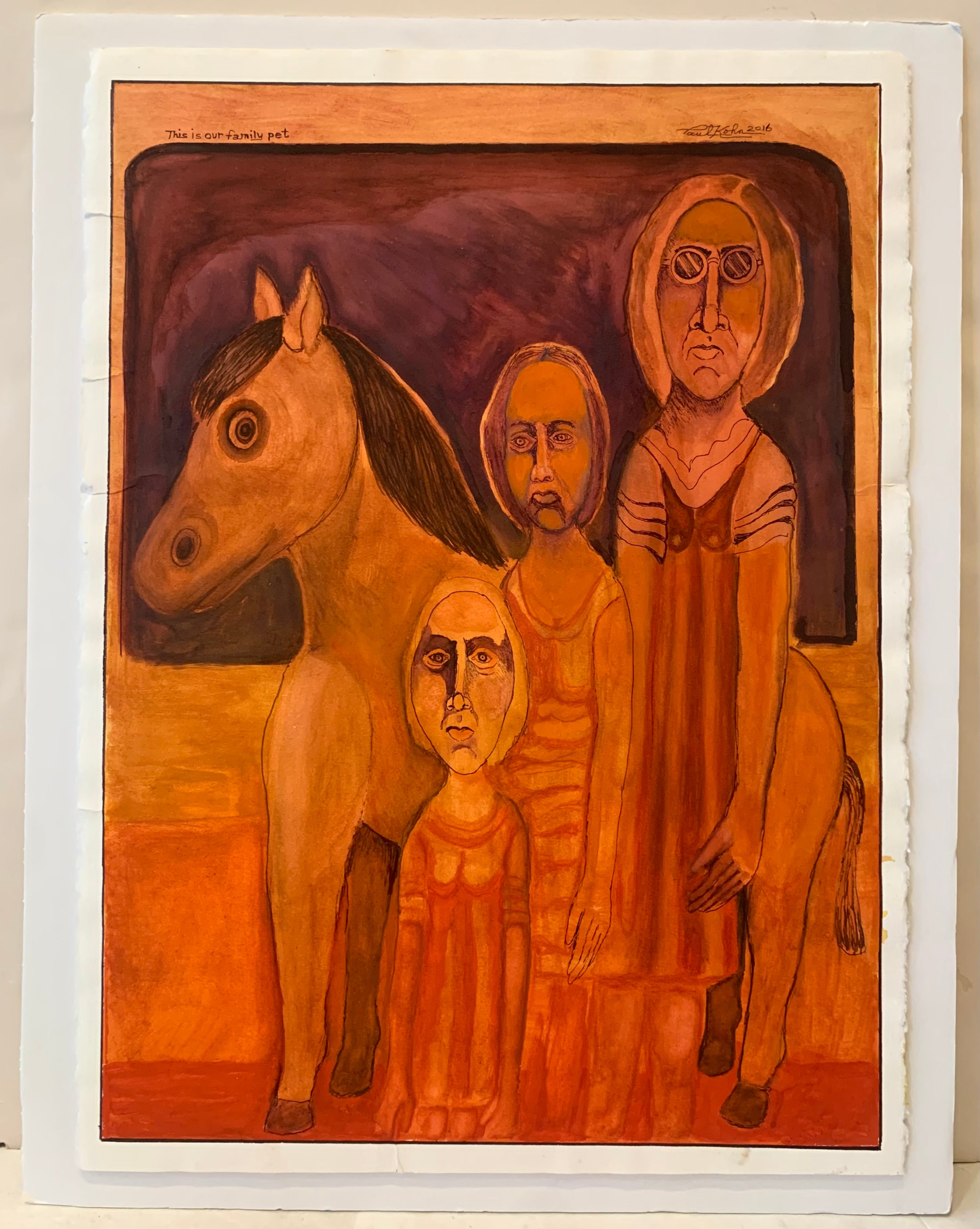 Paul Kohn 'This is our family pet' #442