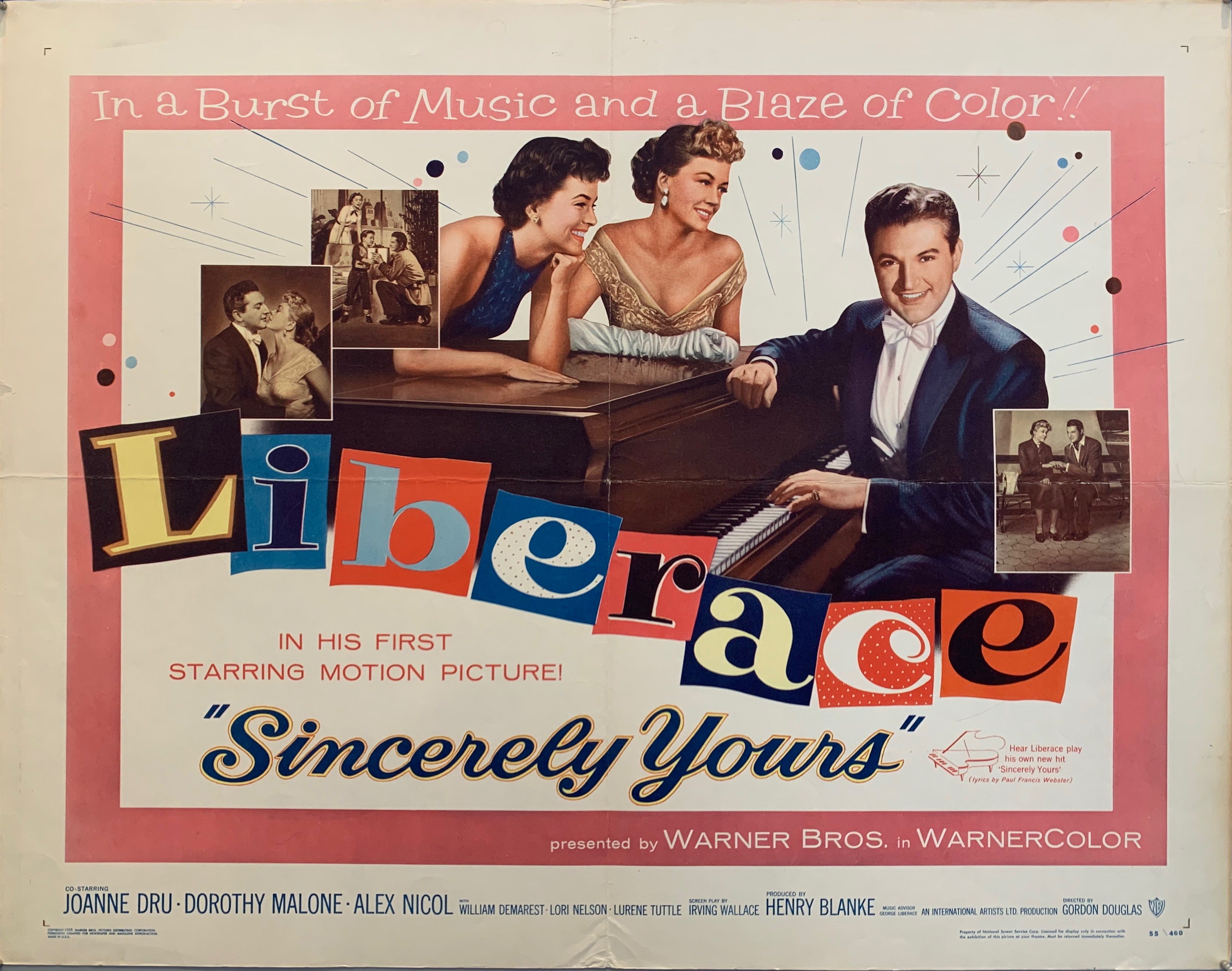 Sincerely Yours Film Poster