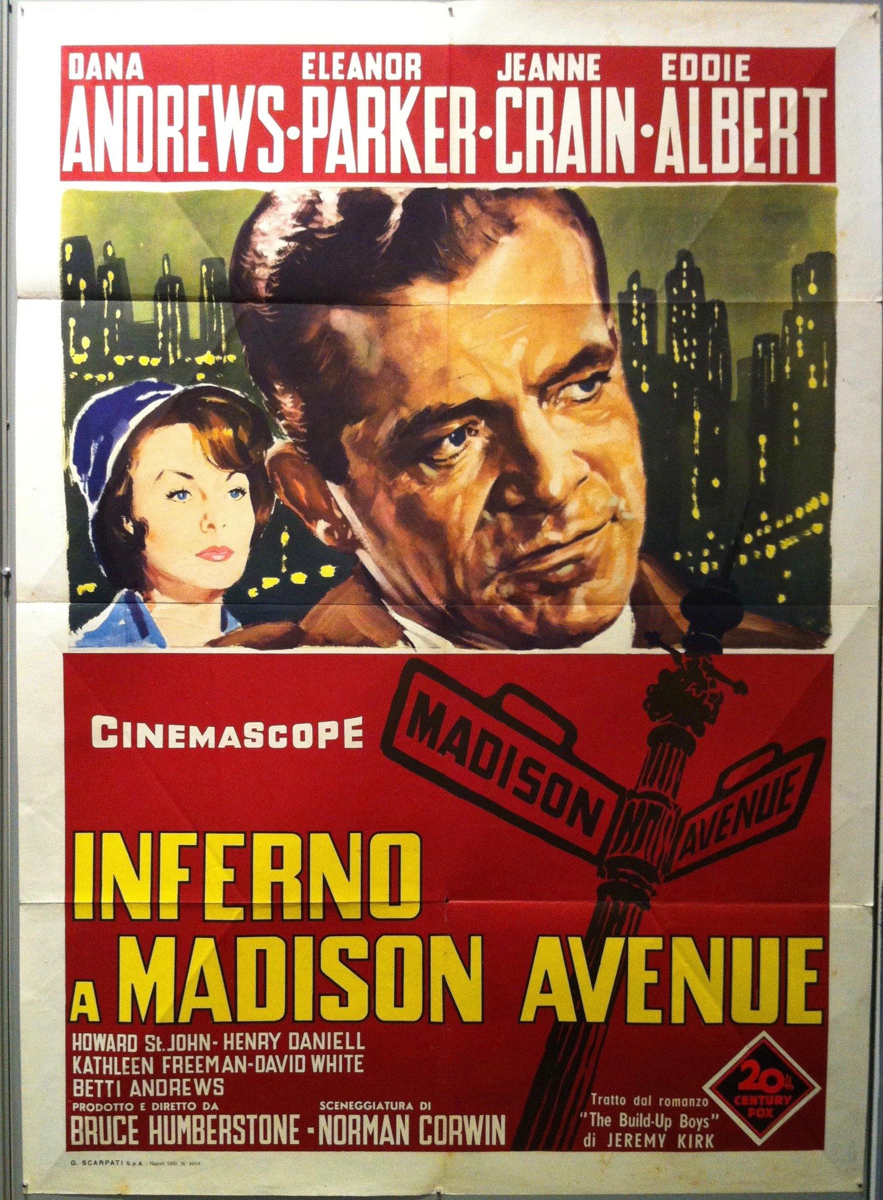 Inferno a Madison avenue - Poster Museum