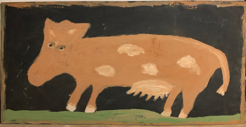 Link to Brown Cow #85, Jimmie Lee Sudduth PaintingU.S.A, c. 1995 Product