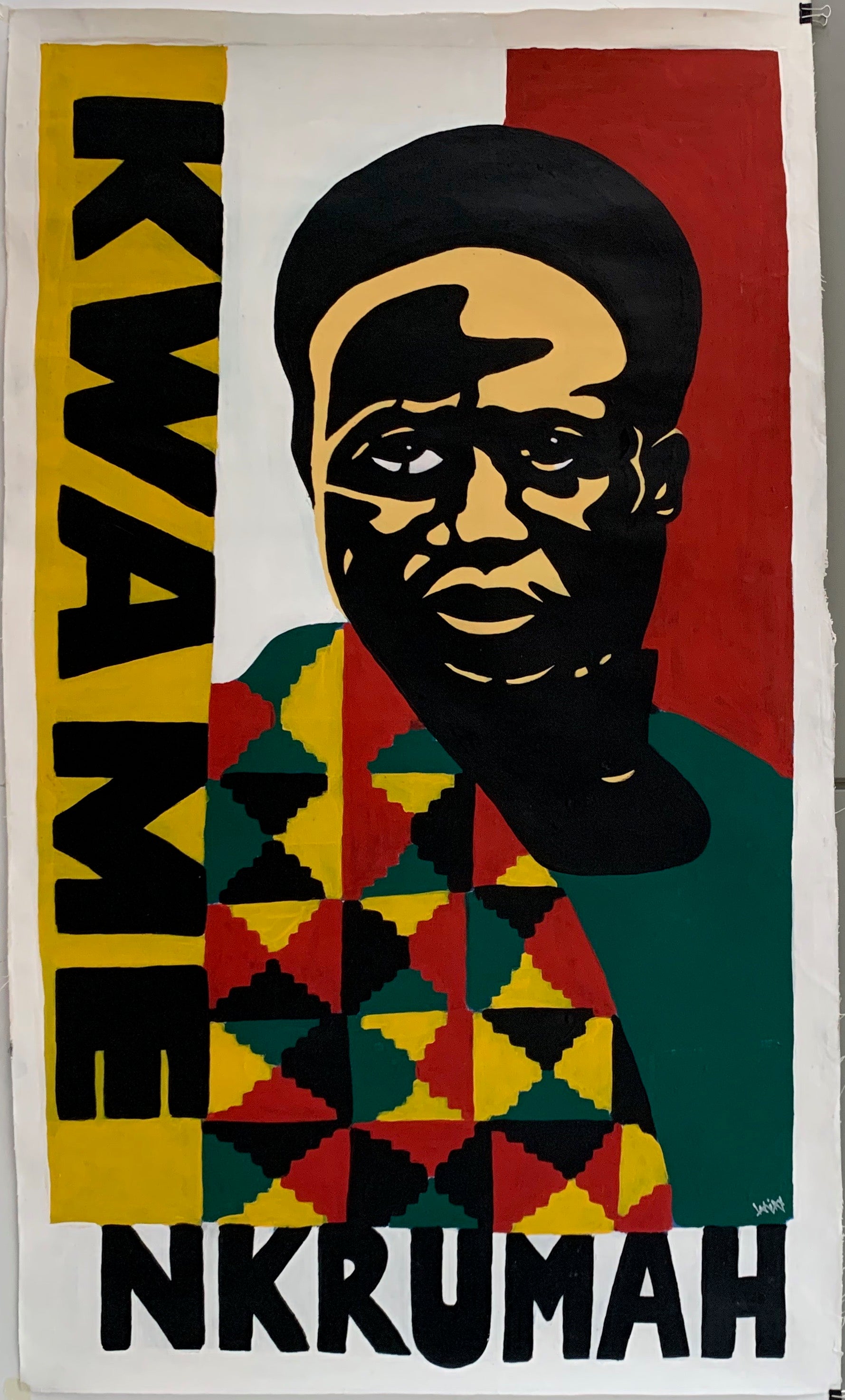 Kwame Nkrumah Painting  ✓