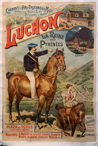 Link to  sold Luchon Poster soldFrance, 1899  Product