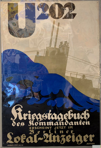Link to  German U-202 PosterGermany, c. 1940  Product