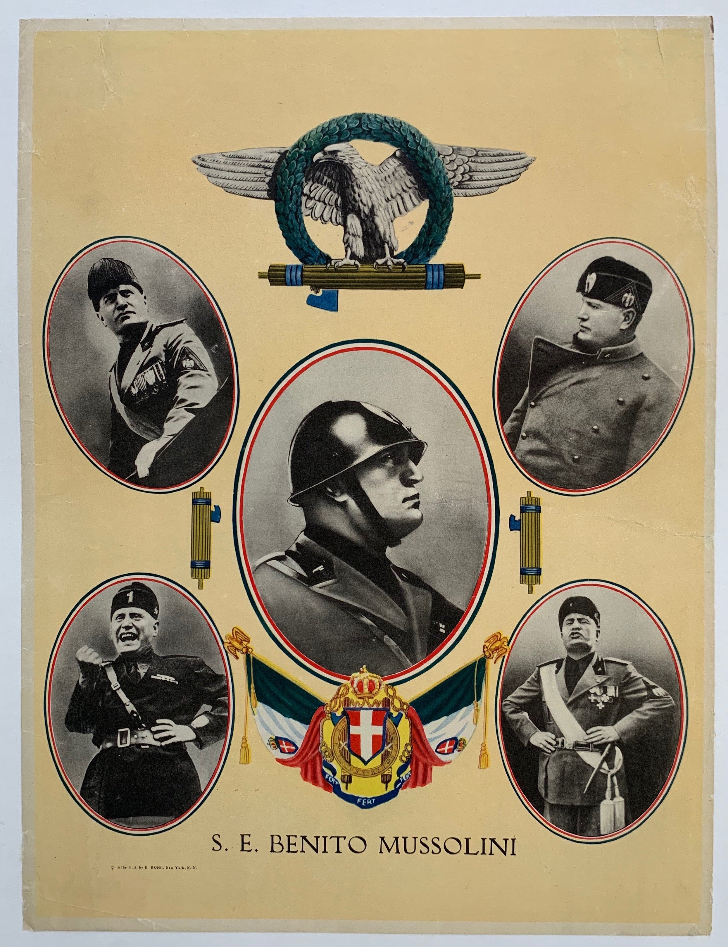 Diligence At opdage Forventer S.E. Benito Mussolini – Poster Museum