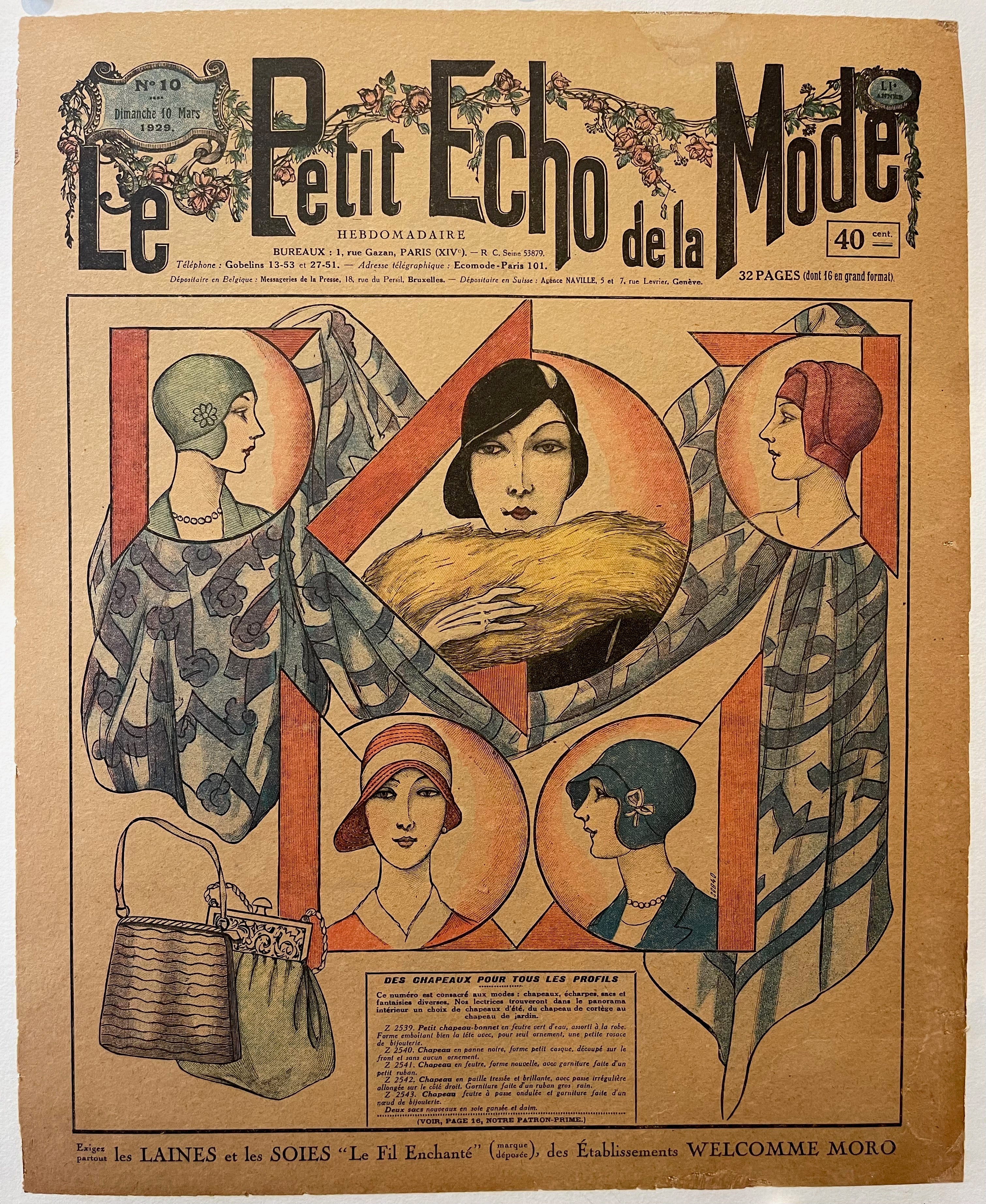 Le Petit Echo de la Mode Print