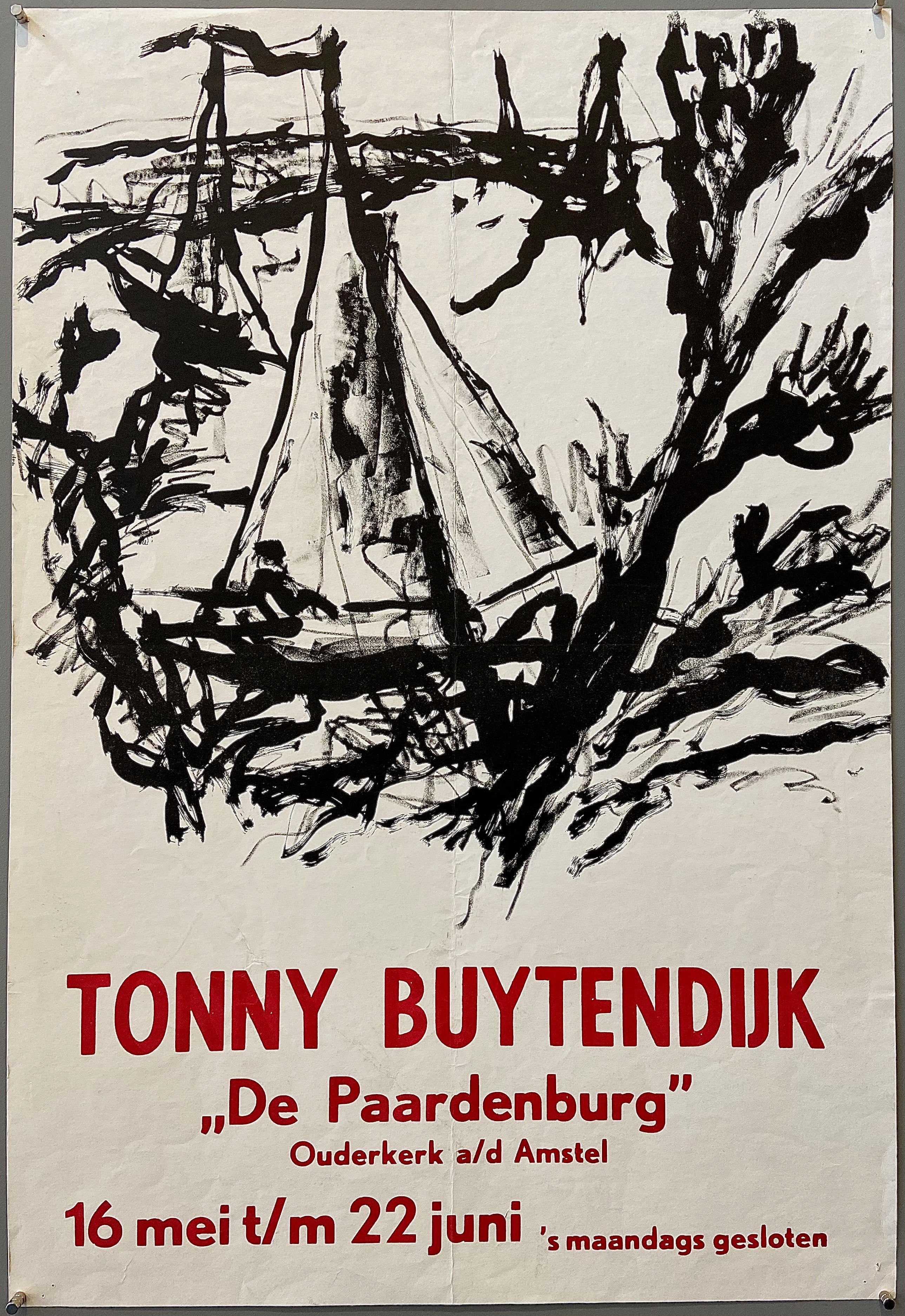 Poster of an abstract artwork by Tonny Buytendijk