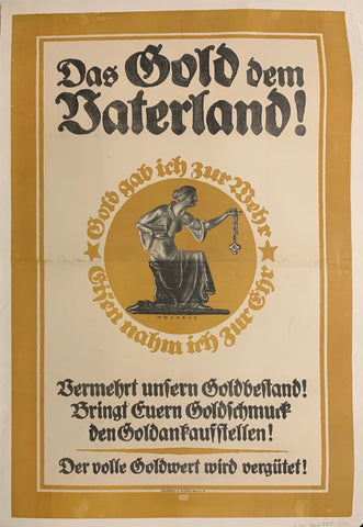 Link to  Das Gold dem VaterlandGermany - c. 1915  Product