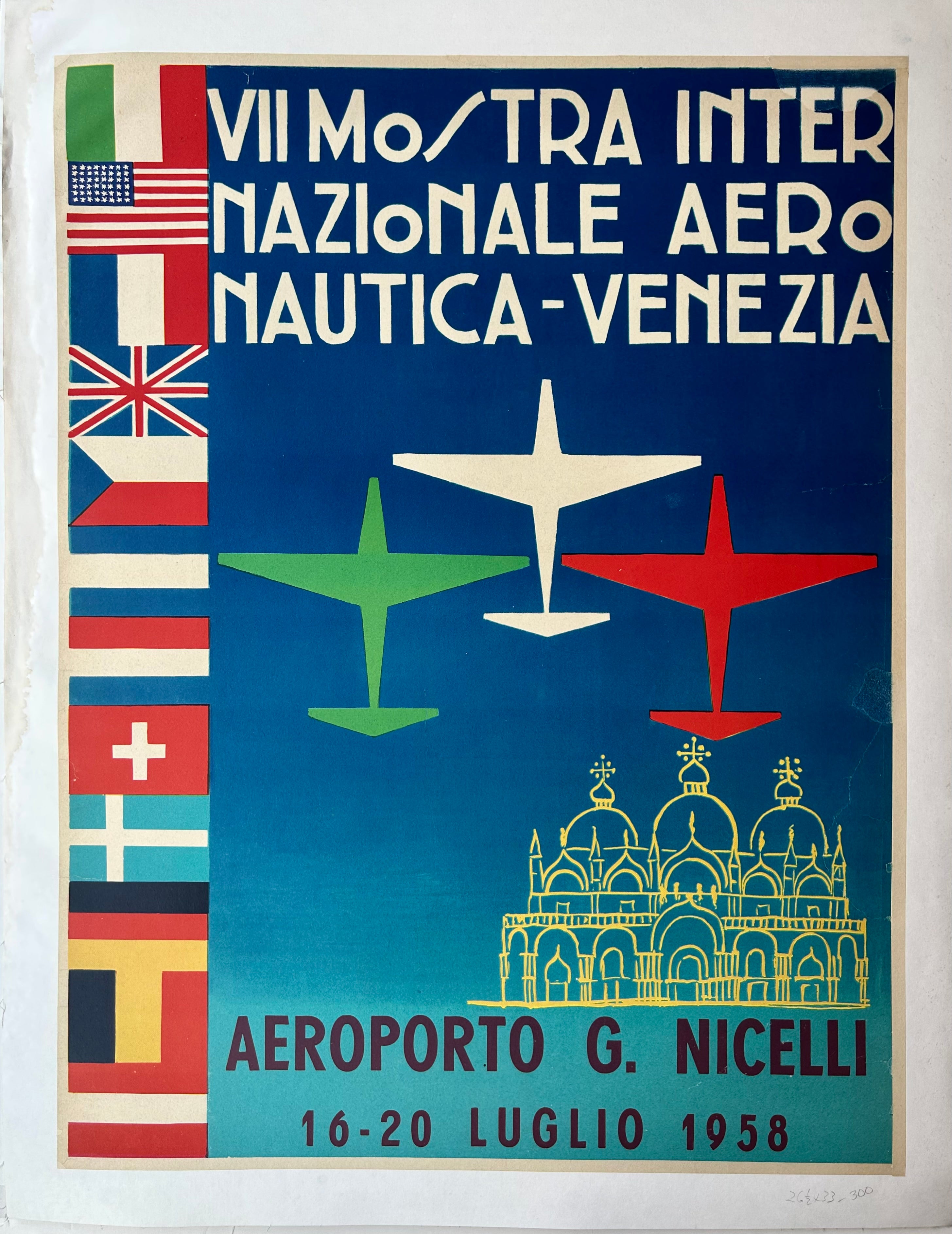 VII Mostra Internazionale Aeronautica Poster