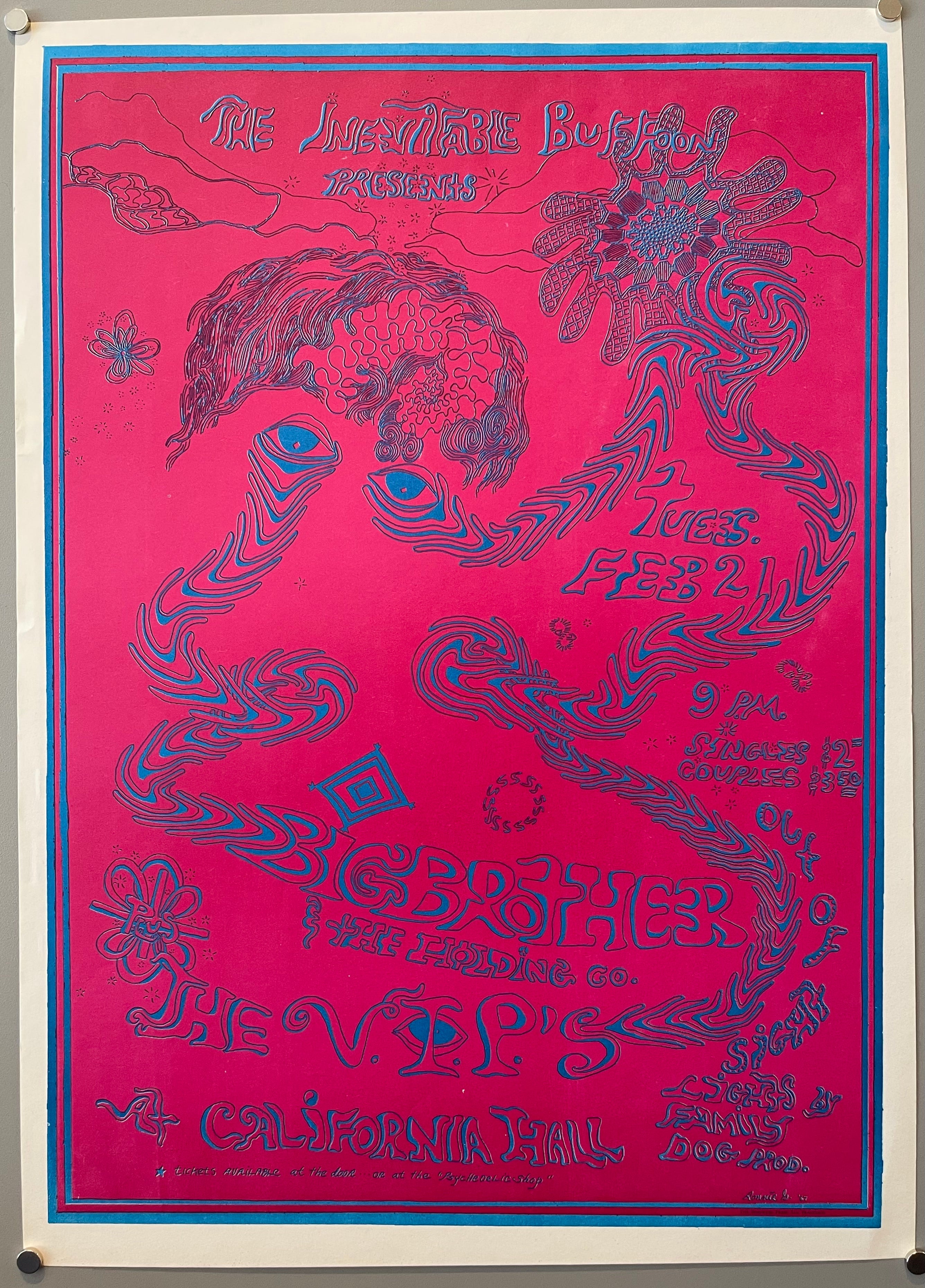 Big Brother & the Holding Co. Poster