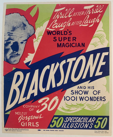 Link to  Blackstone and his show of 1001 wonders ✓USA, C. 1950  Product