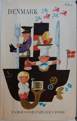 Link to  Denmark Famous for Fabulous FoodDenmark, 1964  Product