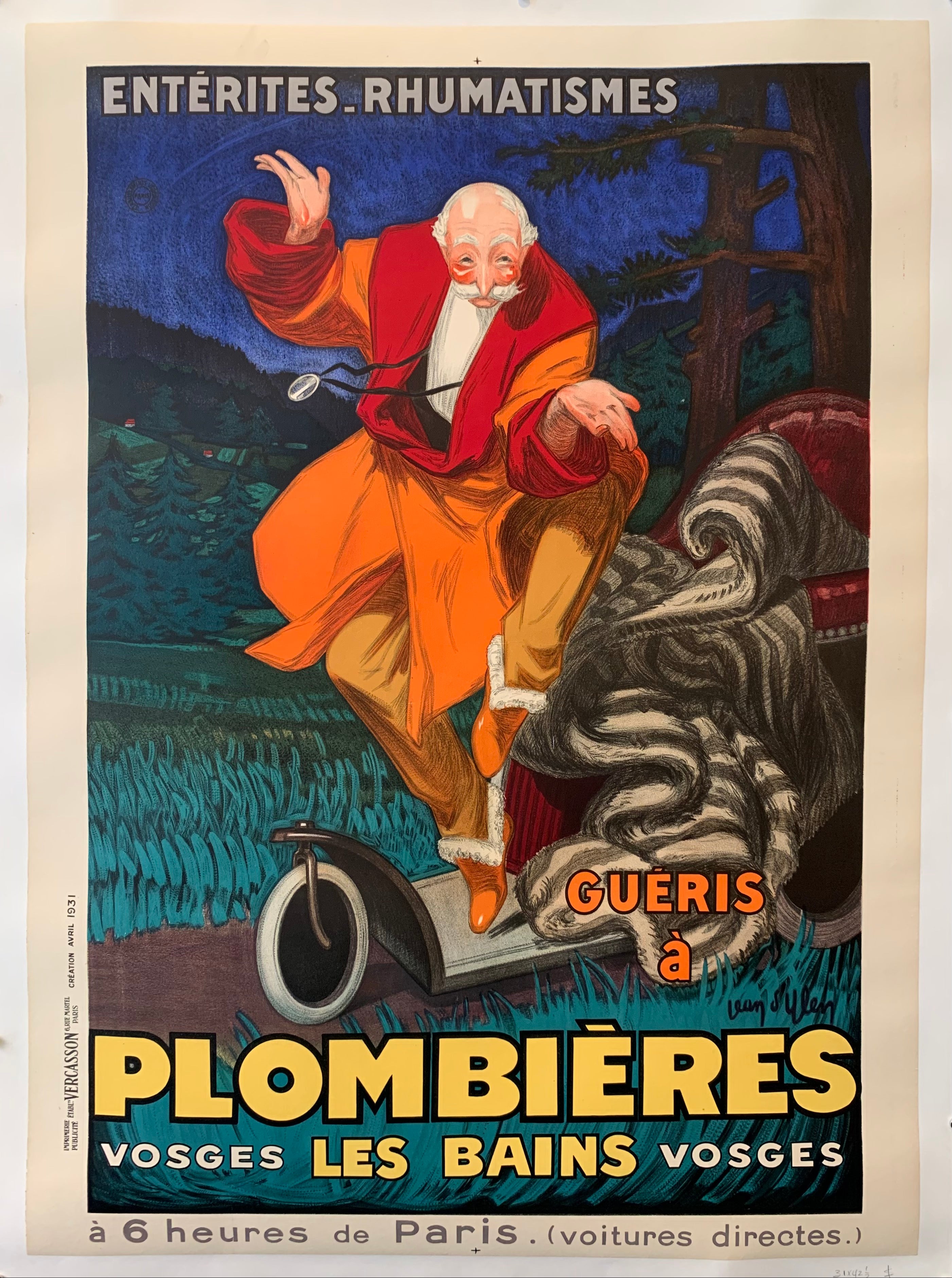 Plombières Les Bains Poster