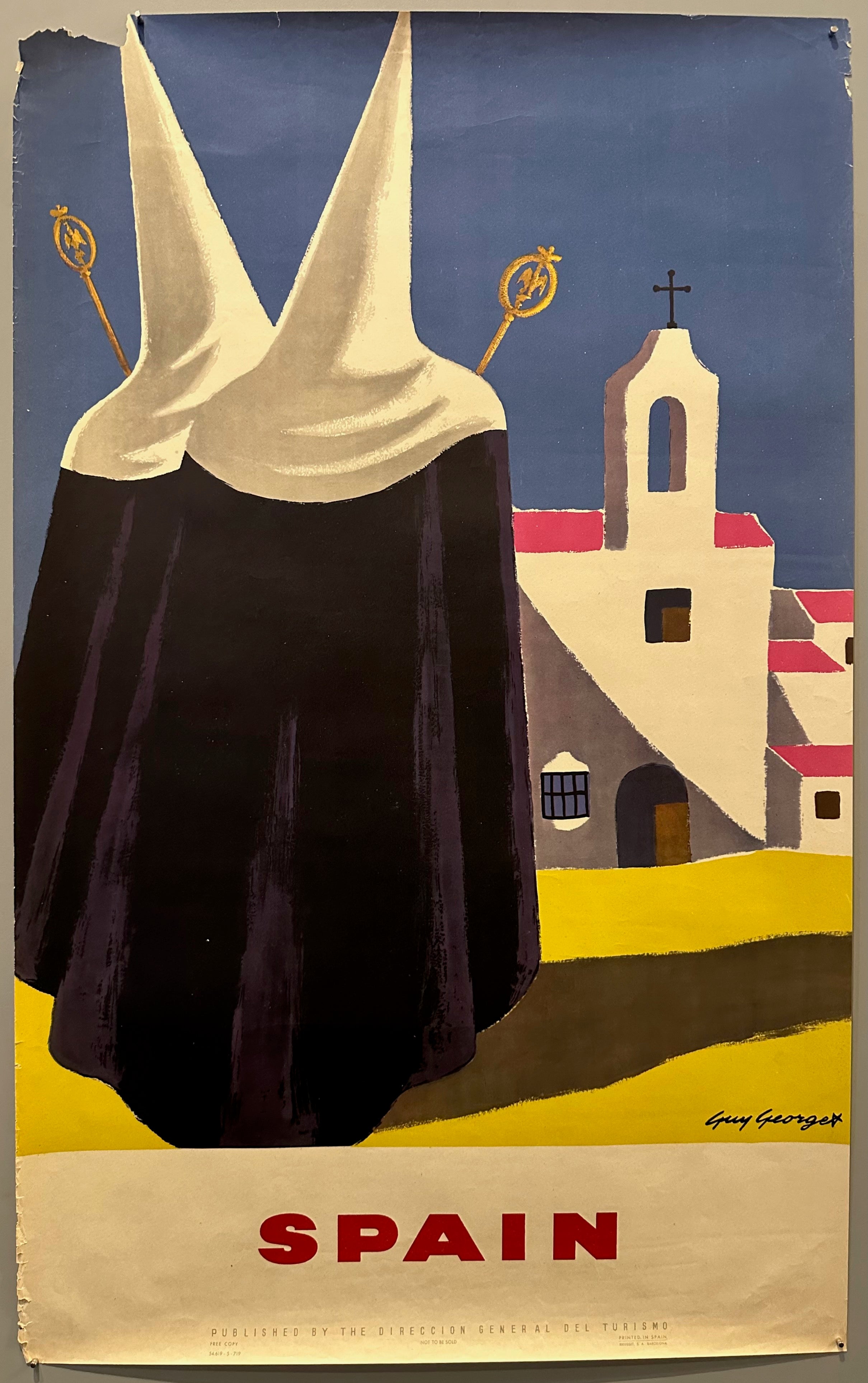 Espagne Travel Poster (Paper)