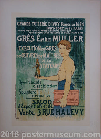 Link to  Maitre Plate Number 131Alex Charpentier 1898  Product