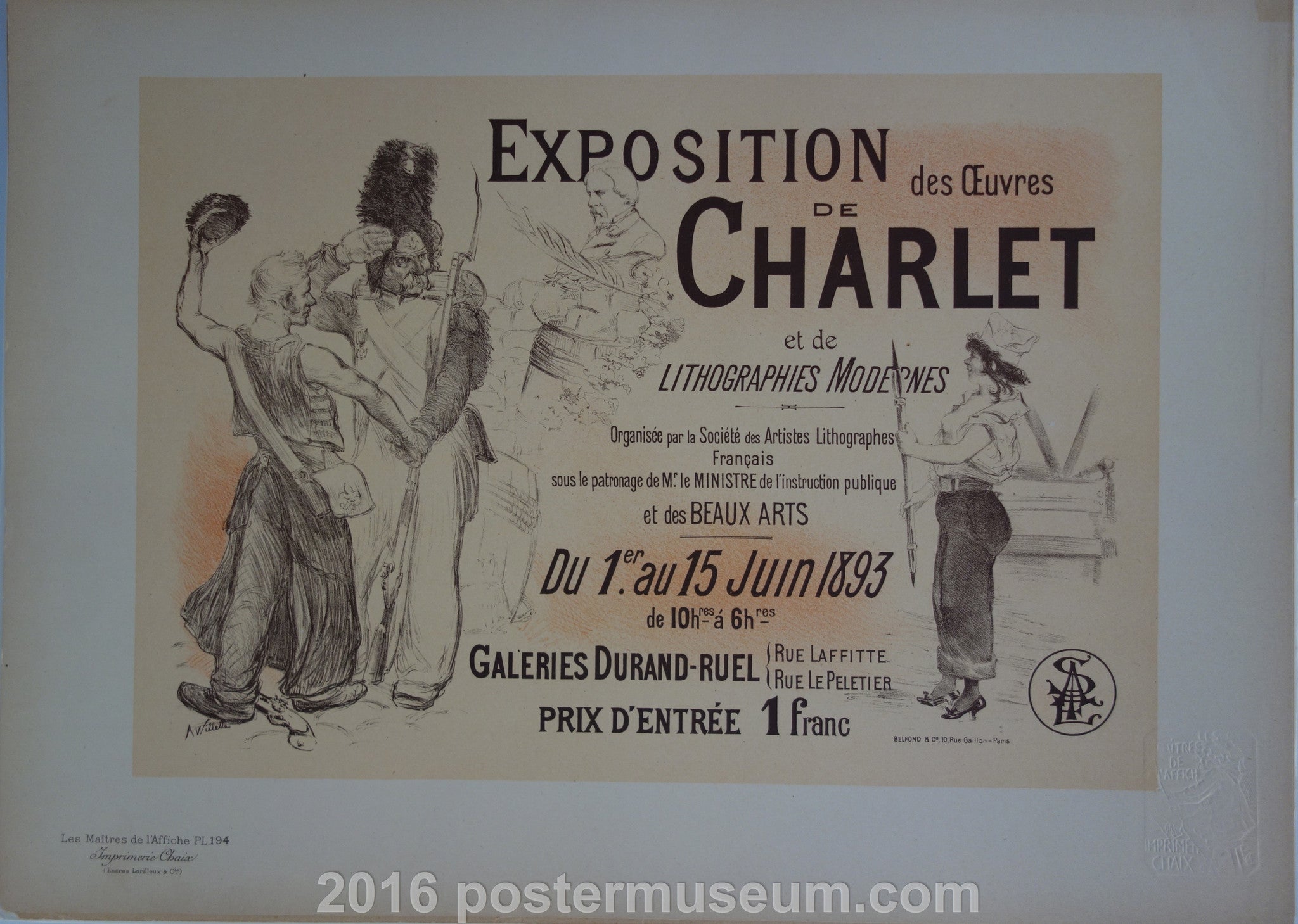Maitre Plate Number 194