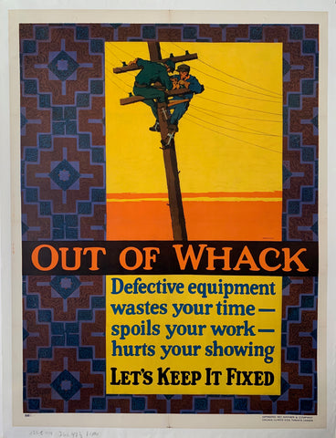 Link to  Out of Whack Mather Poster ✓Mather Poster, 1927  Product