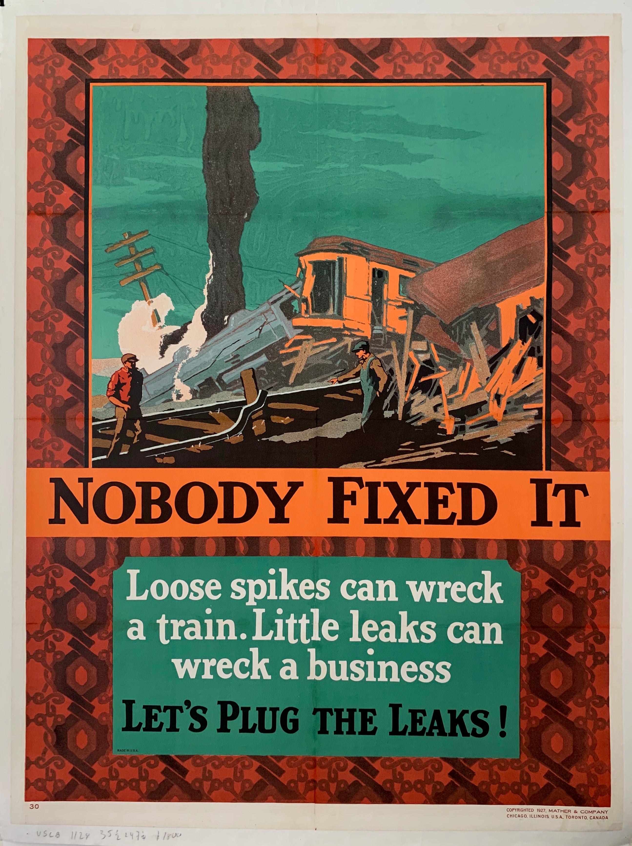 Nobody Fixed It Mather Poster ✓