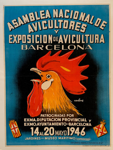 Link to Asamblea Nacional de Avicultores y Exposicion de Avicultura BarcelonaBarcelona, 1946 Product