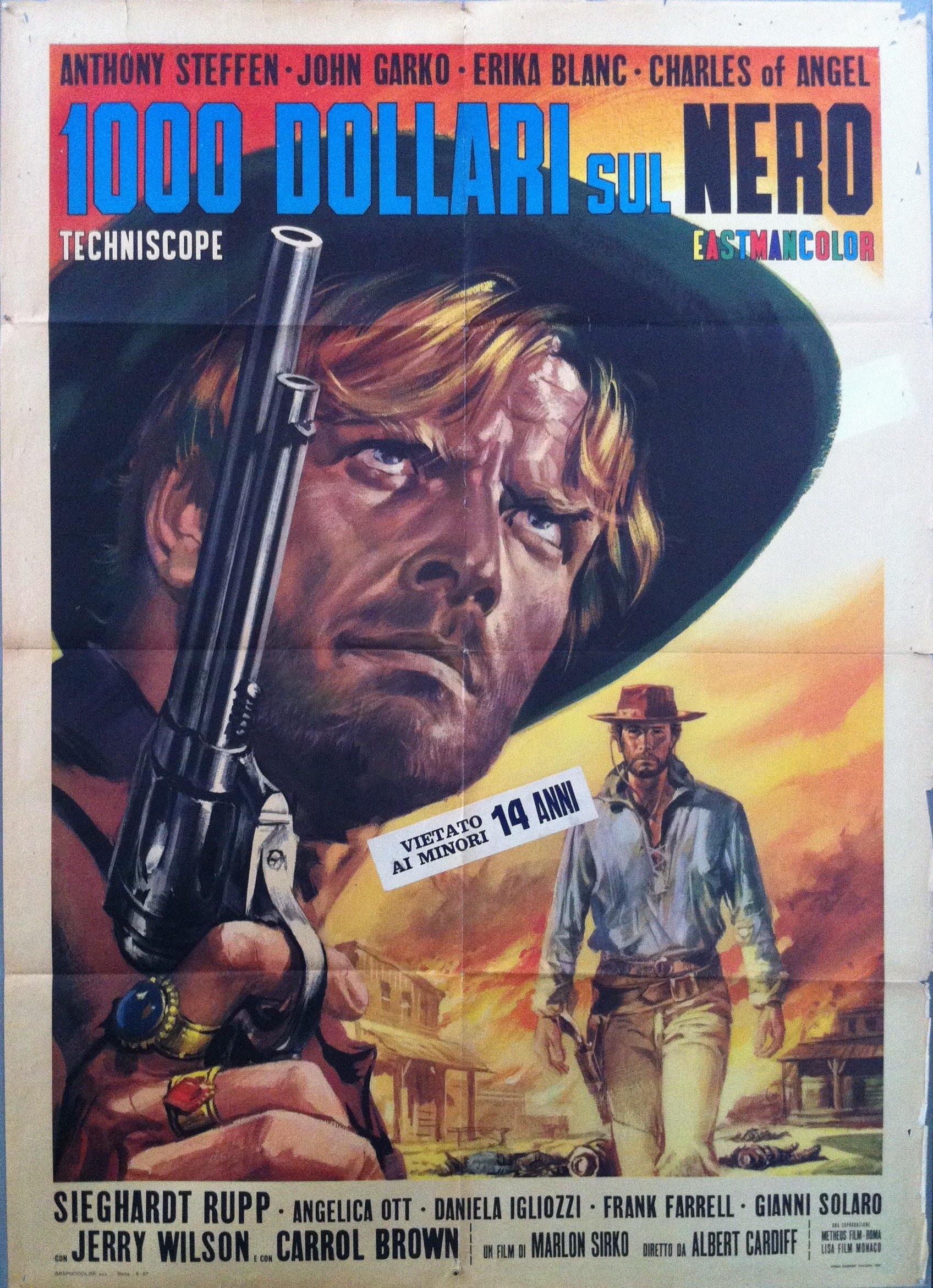 1000 Dollari sul Nero - Poster Museum