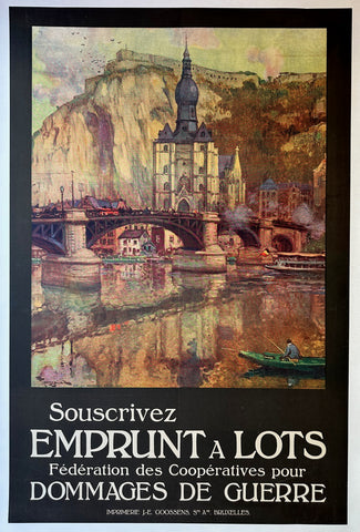 Link to  Souscrivez Emprunt a Lots PosterBelgium, c. 1918  Product