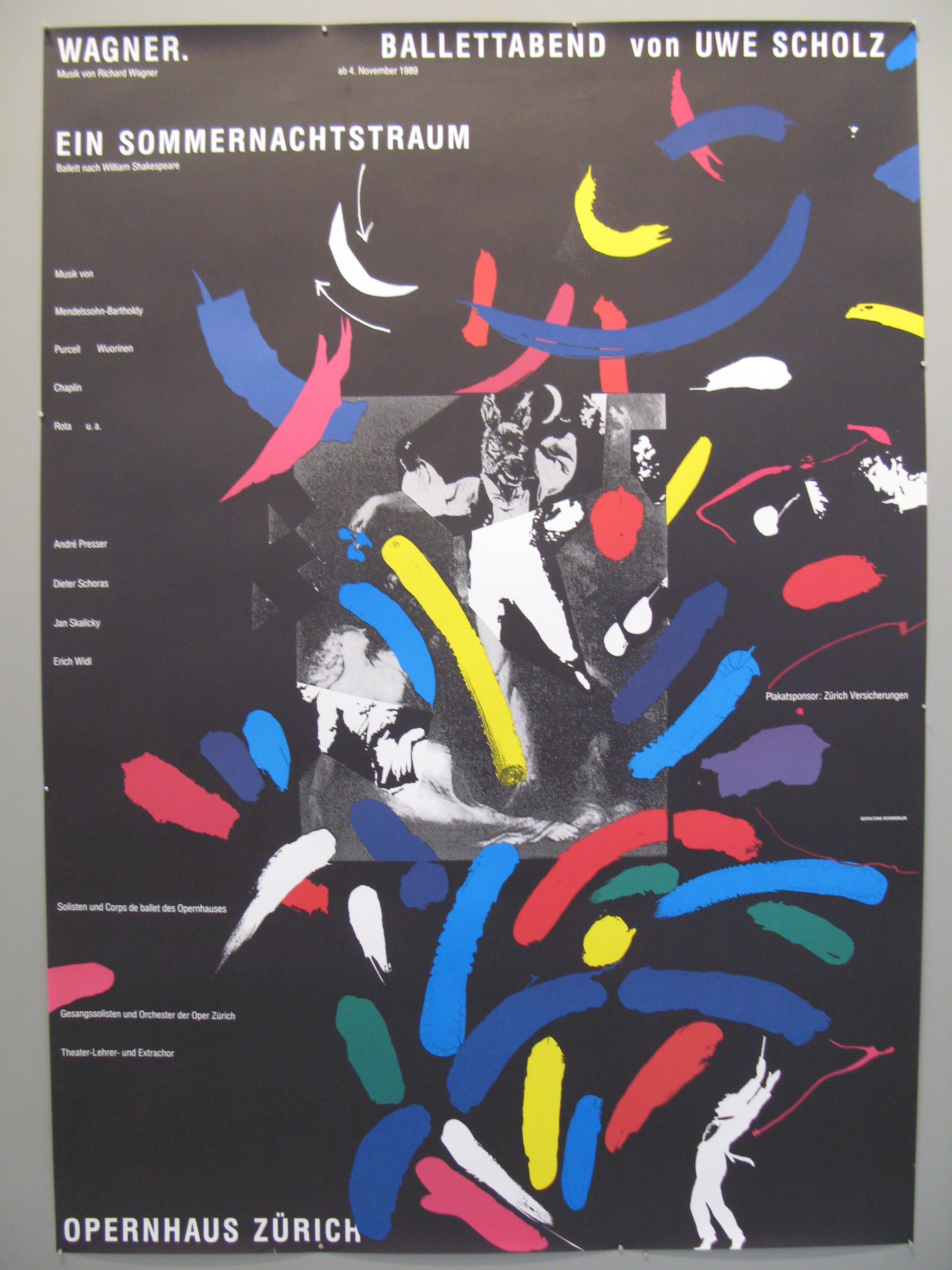 Ein Sommernachtstraum Swiss Poster