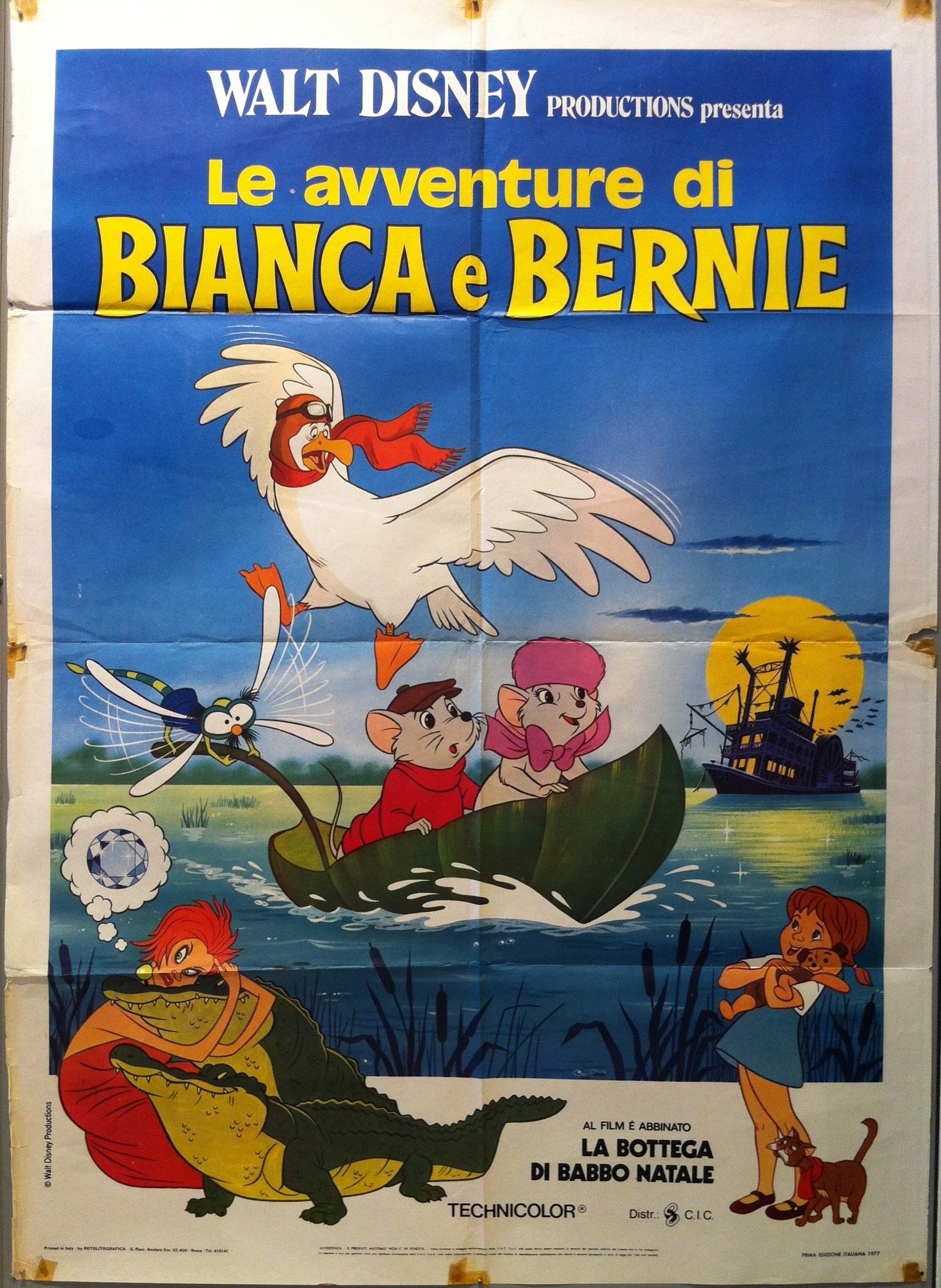 the rescuers down under poster