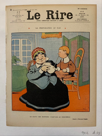 Link to  Le Rire, La Preparation au Bar PosterFrance, 1907  Product