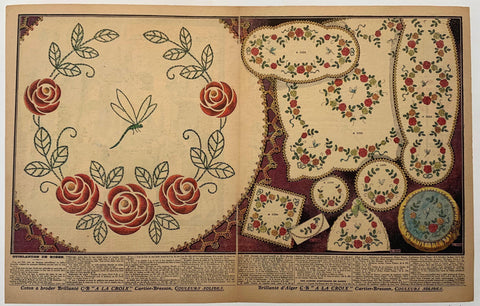 Link to  Coton a broder Brillante C.B. "A la Croix"France, C. 1910  Product