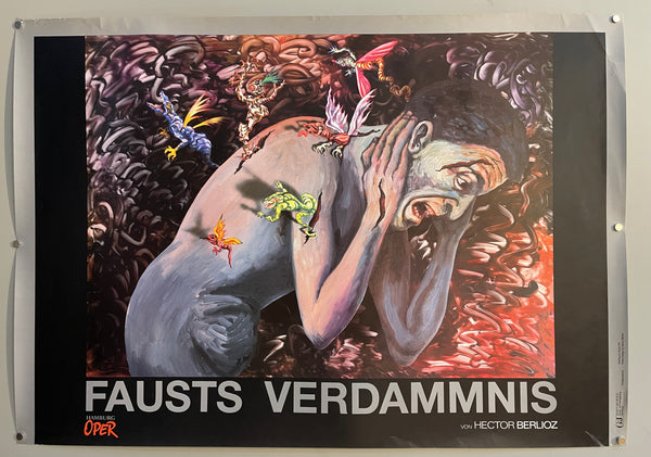 Fausts Verdammnis Poster – Poster Museum