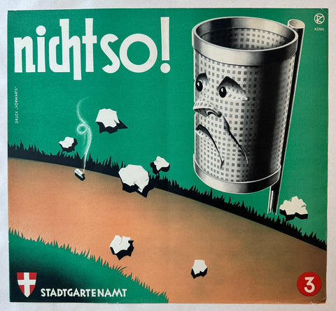 Link to  Nichtso! PosterAustria, c. 1950  Product