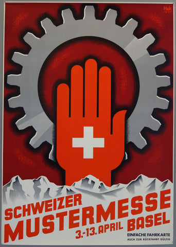Link to Schweizer Mustermesse Basel (3.-13. April)Switzerland 1937 Product