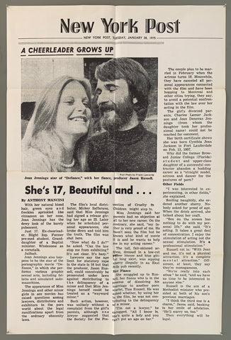 Link to  A Cheerleader Grows up1974  Product