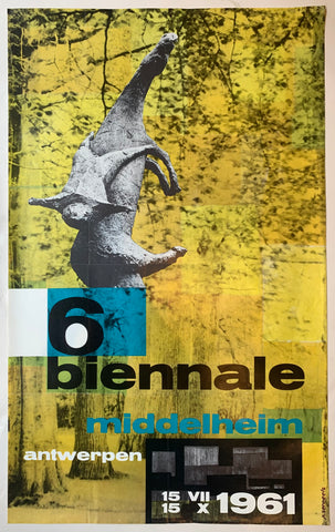 Link to  6 Biennale Middelheim PosterBelgium, 1961  Product