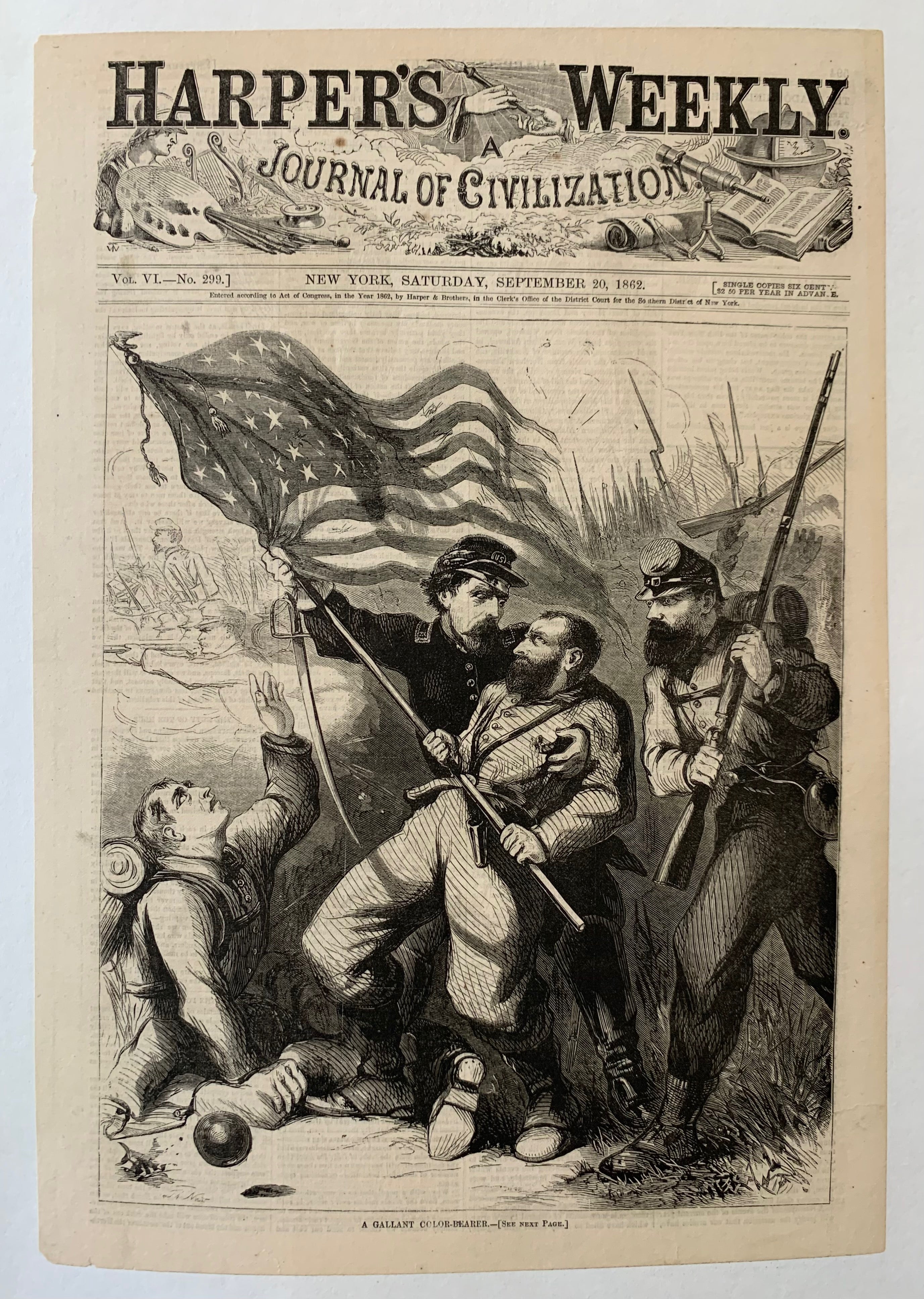 Harper's Weekly, 20 September 1862