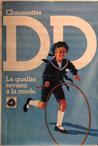 Link to Chaussettes DD La Qualtie Revient a la ModeFrance, C. 1970 Product