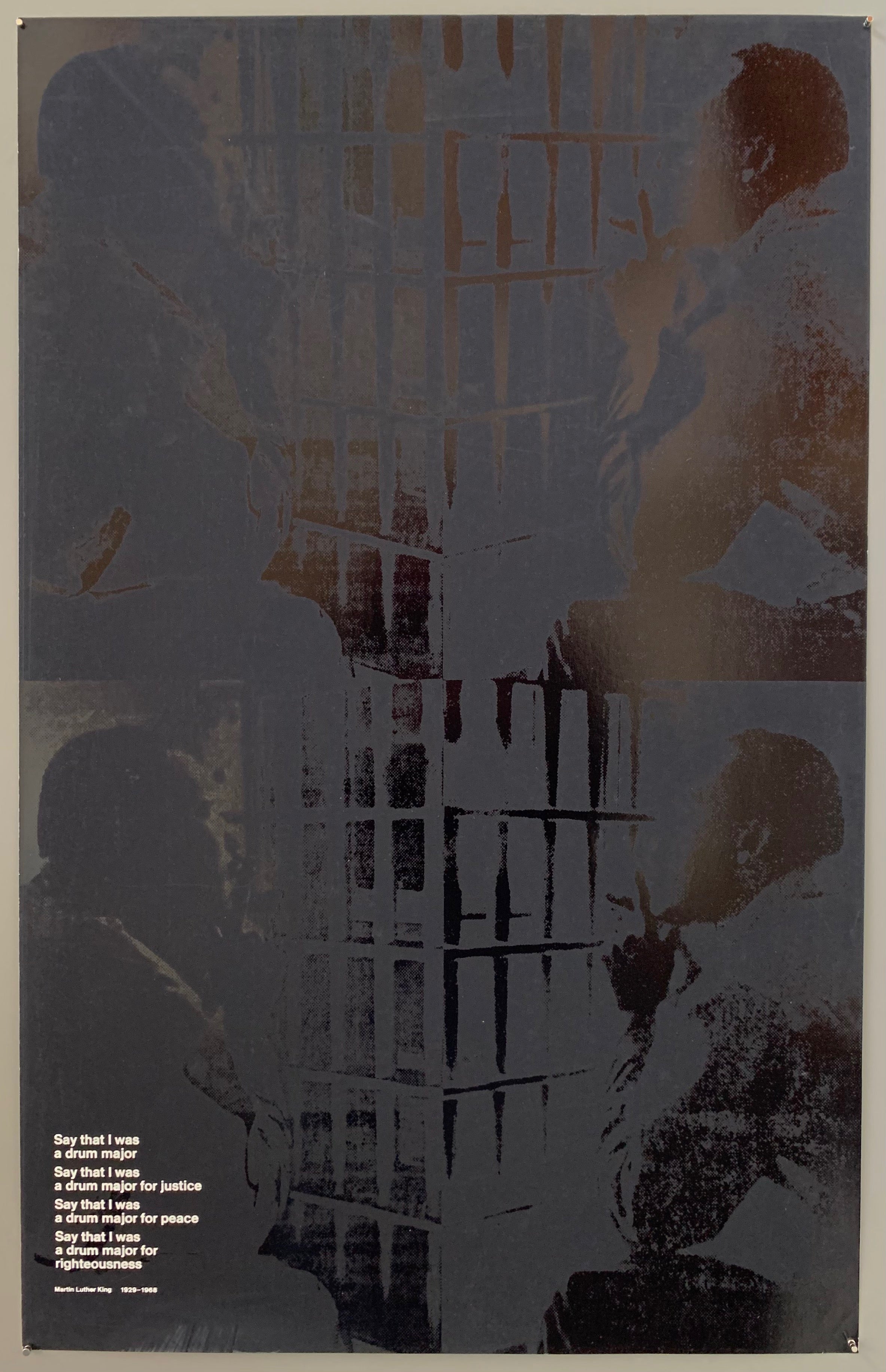 Print of Martin Luther King Jr. in Jefferson County Jail