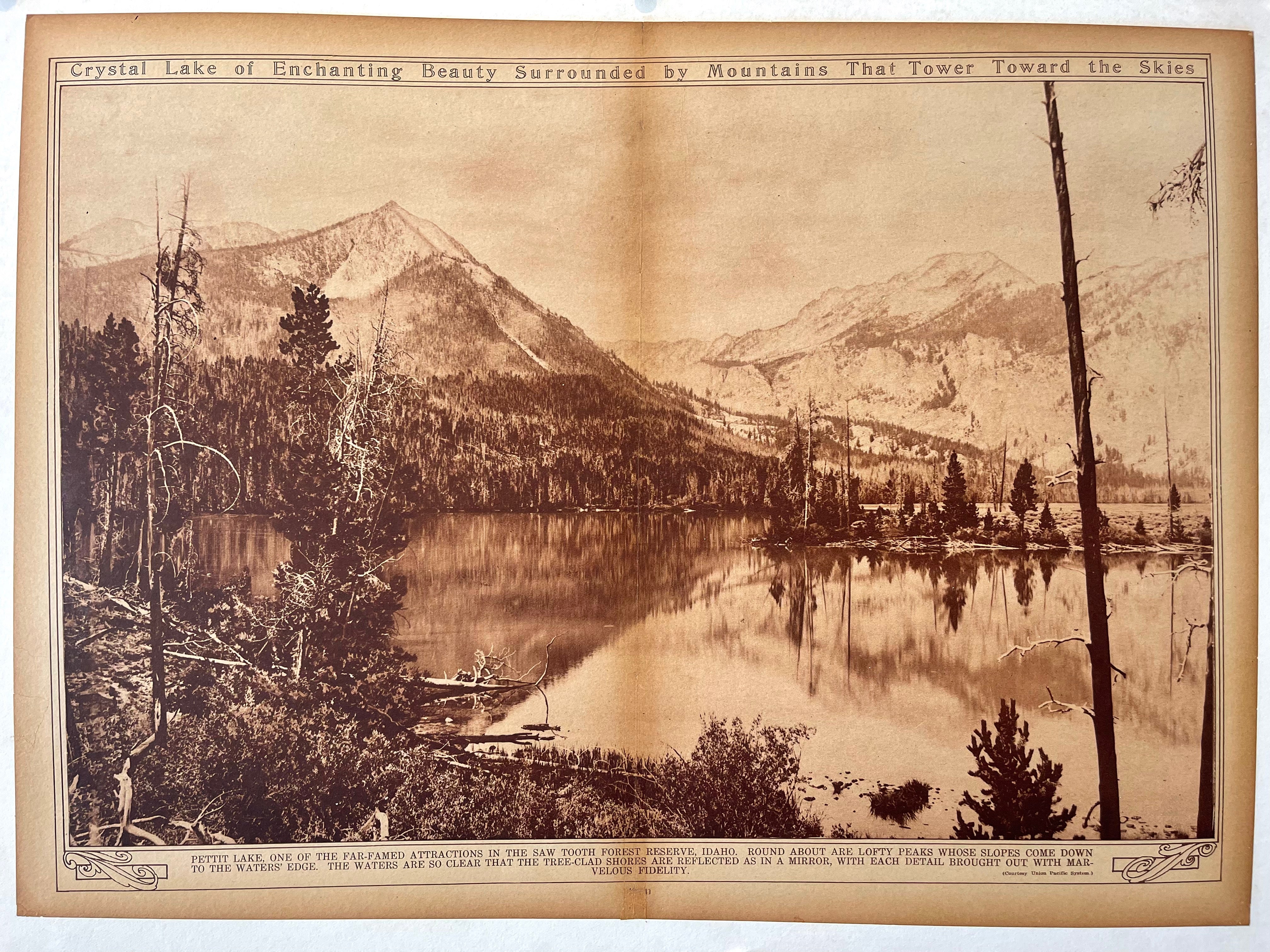 Pettit Lake Rotogravure