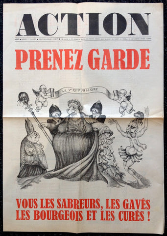 Link to  Action Newspaper # 20C. 1968  Product
