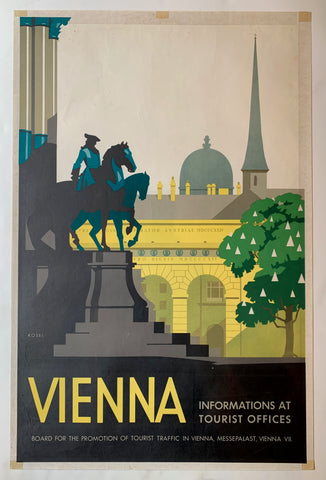 Link to  Vienna Travel PosterAustria, c. 1930s  Product