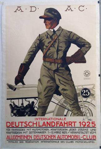 Link to A.D.A.C. Internationale DeutschlandFahrt 1925Germany, C. 1925 Product