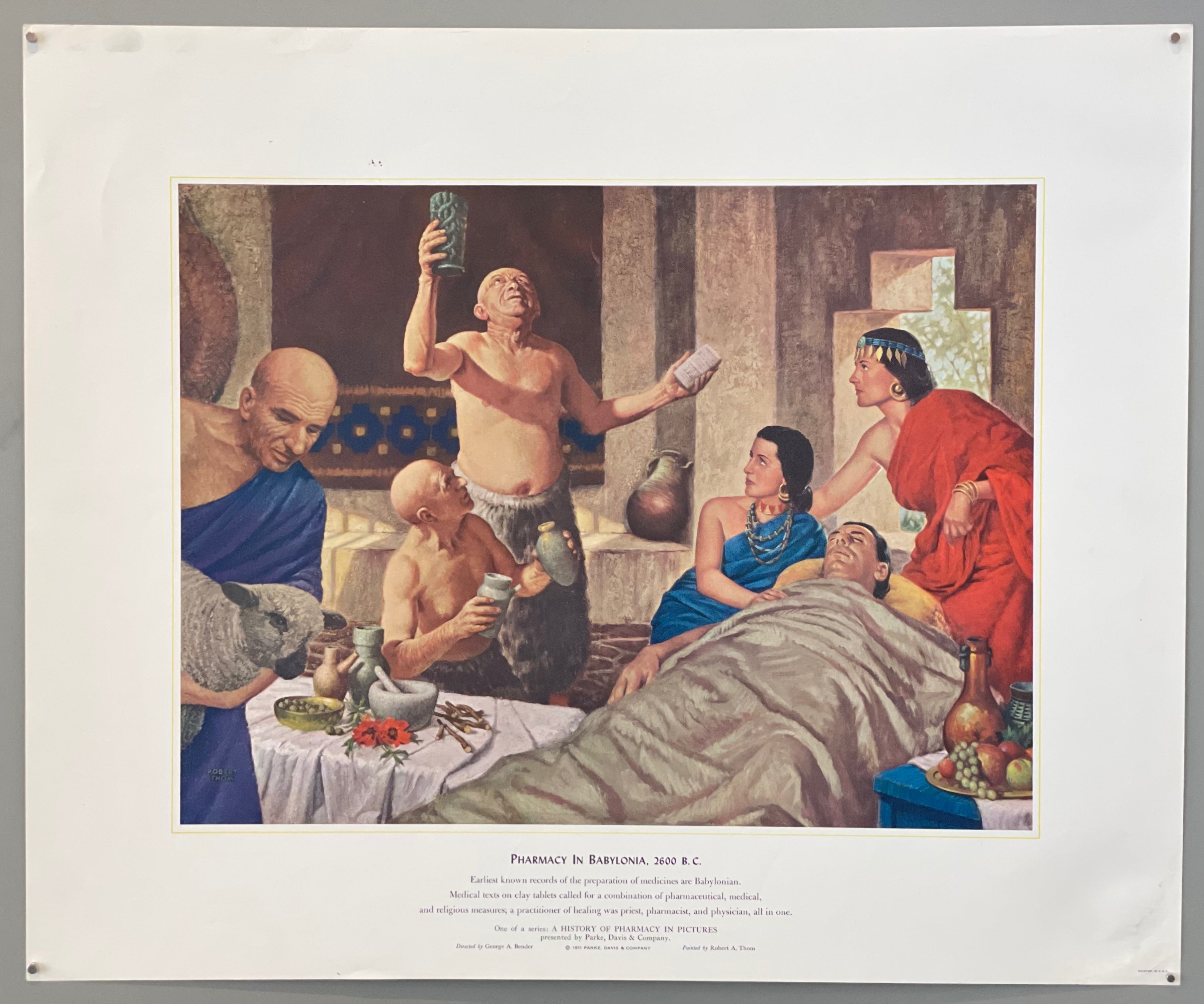 poster of medicine in Babylonia