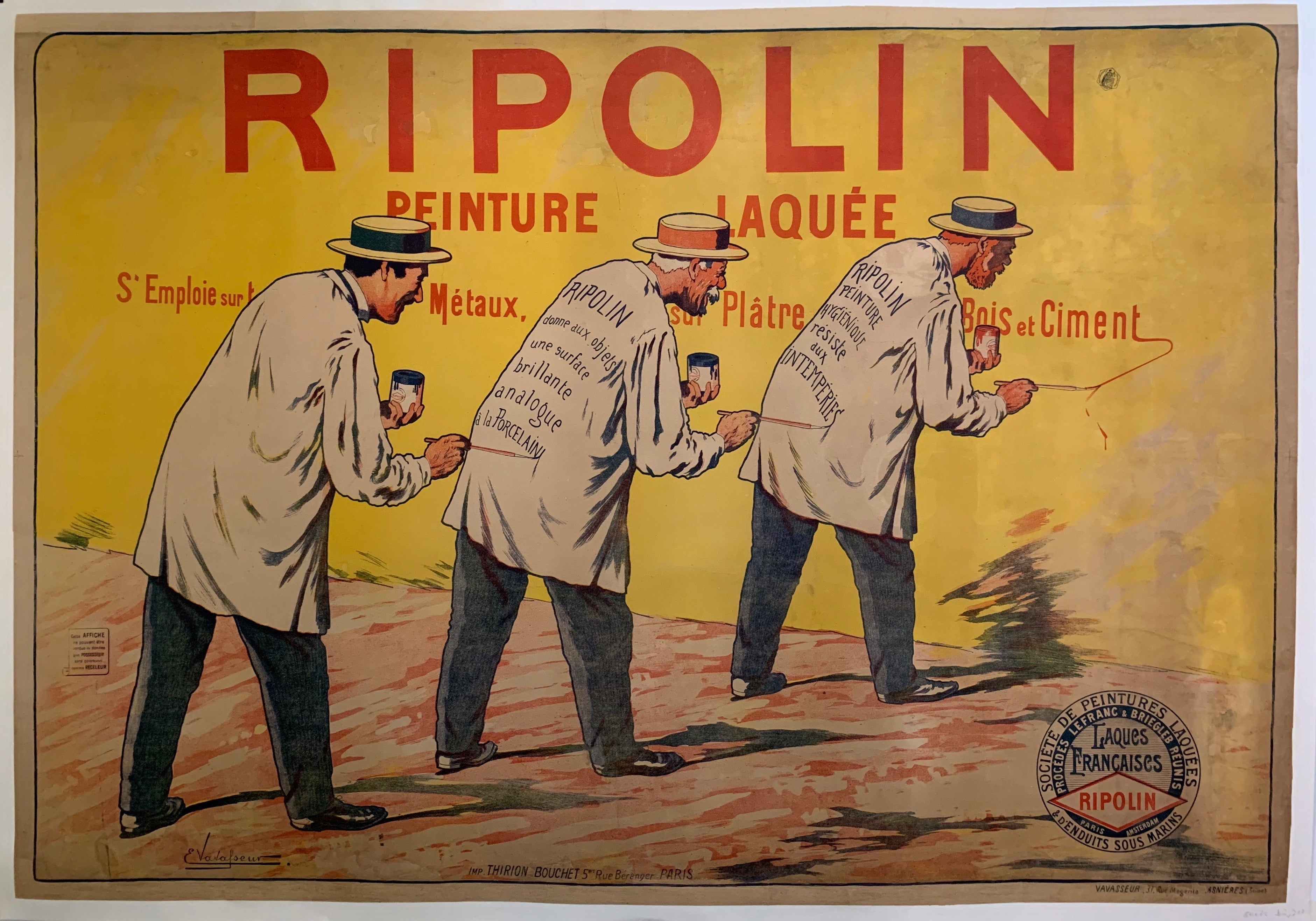 Ripolin Peinture Laquée Poster