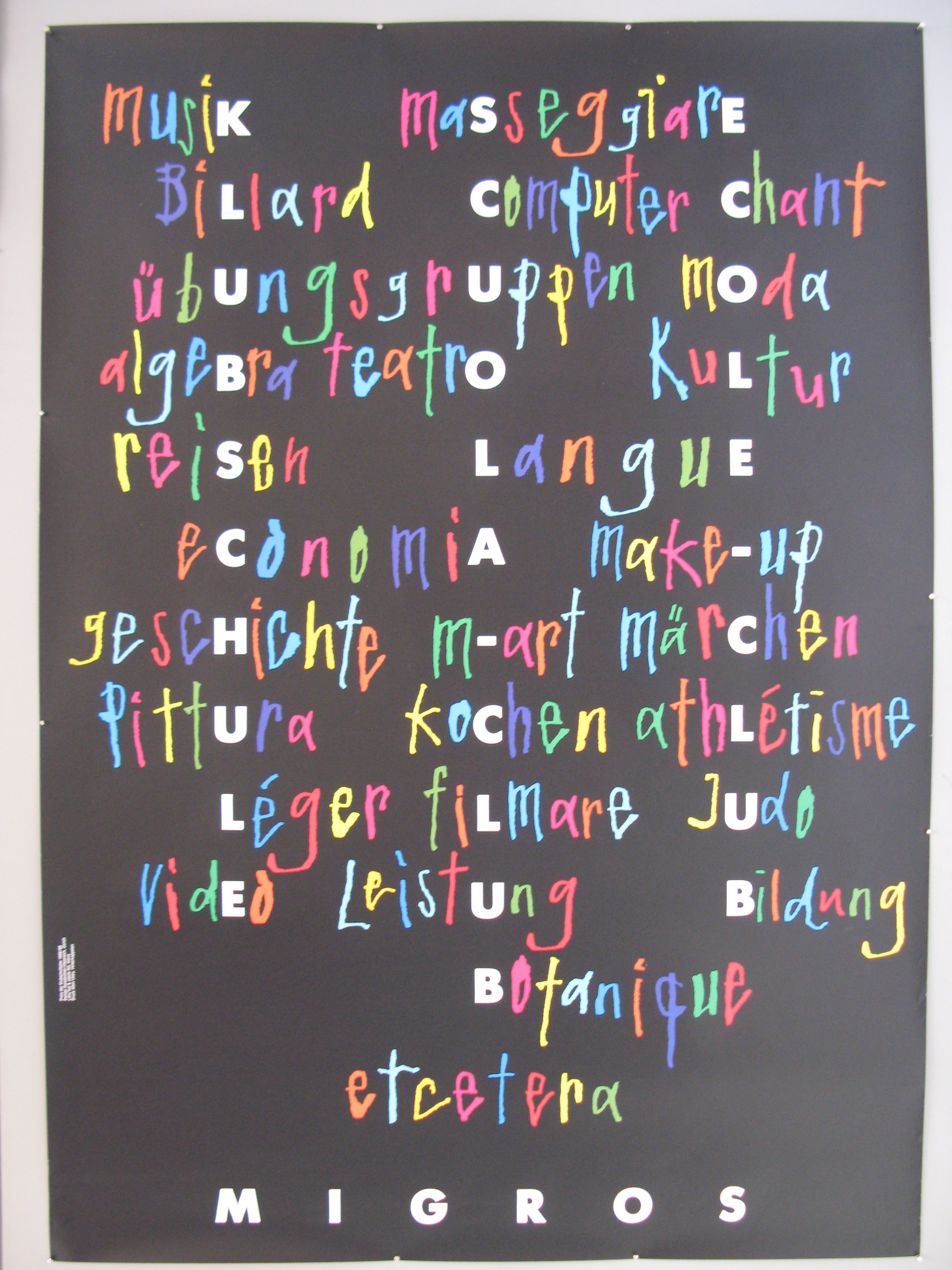 Migros Swiss Poster