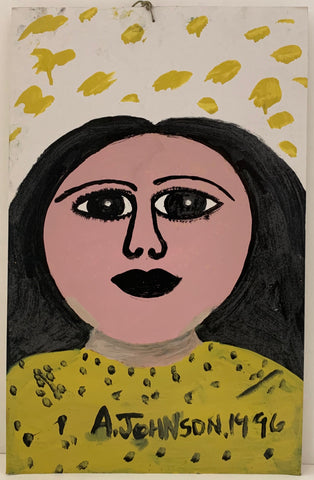 Link to  Yellow Portrait Anderson Johnson PaintingU.S.A., 1996  Product