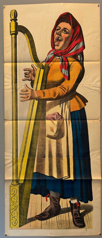 Link to Toothless Harp Player Weissenburg Lithograph #5France, c. 1890s Product