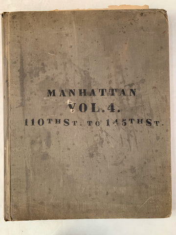 Link to Atlas of the City of New York Borough of the Manhattan (Volume 4)New York City, 1924 Product