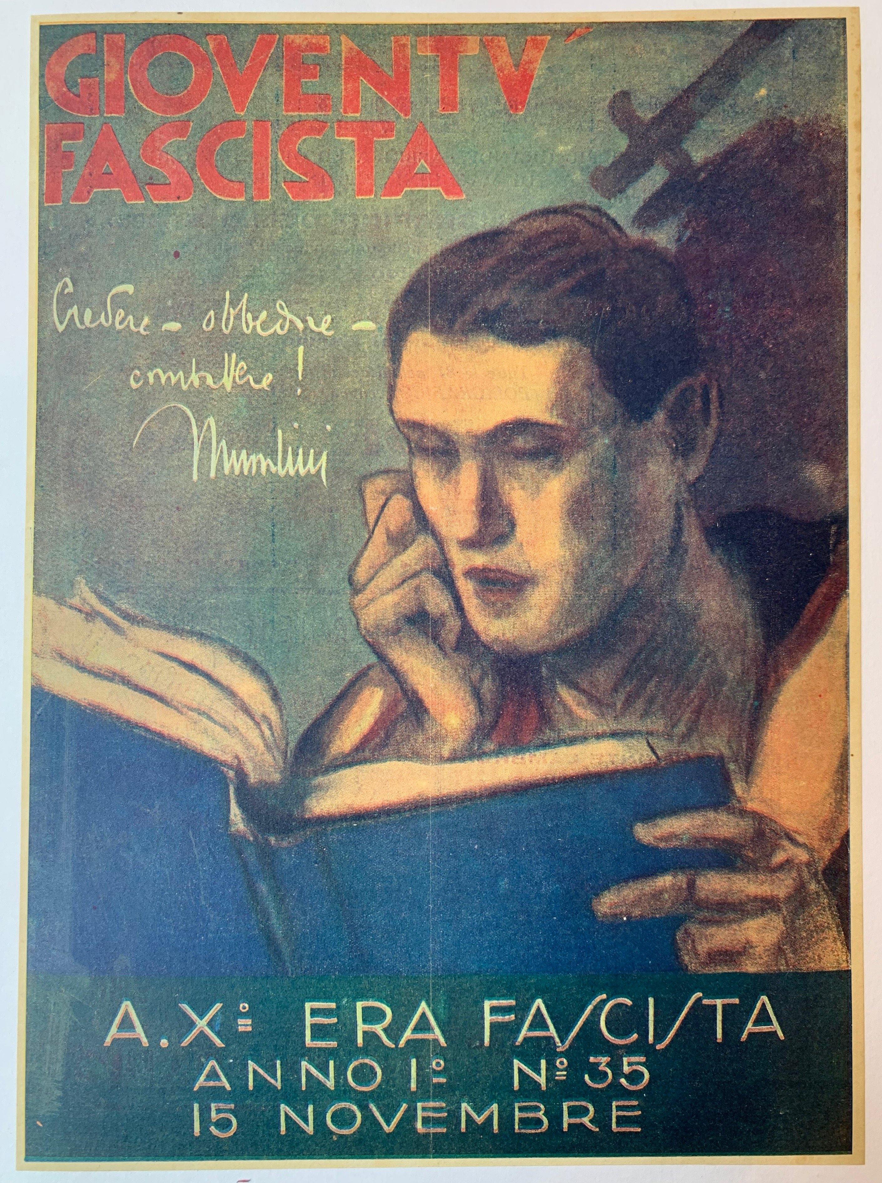 Gioventu Fascista Magazine Cover #23 - Poster Museum